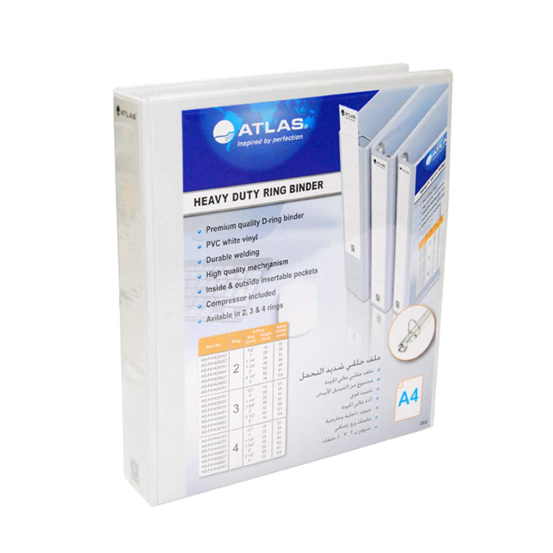 Atlas PVC 2ring A4 35mm (1¼") w/p WE AS-F41429357